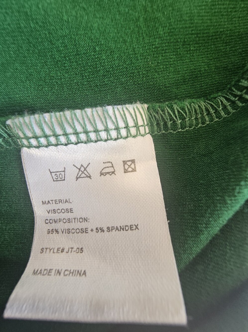 Igenjun Sleeveless Women's Tank Top in Deep Green Size 2XL - Picture 7 of 7